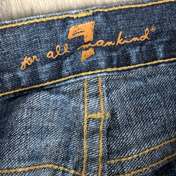 [SOLD] 7 for All Mankind Dojo Flare Jeans Sz 29x33 - Picture 6 of 7